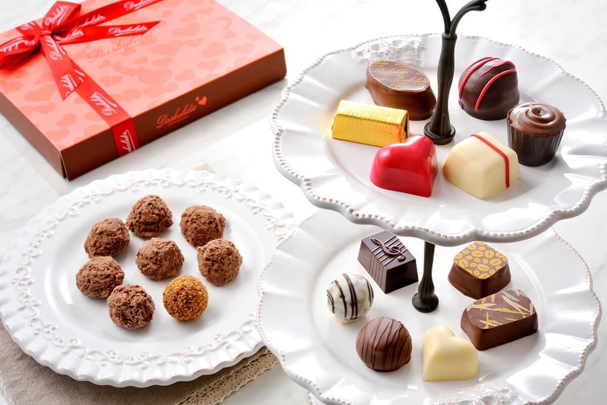 チョコレートの料理写真撮影
