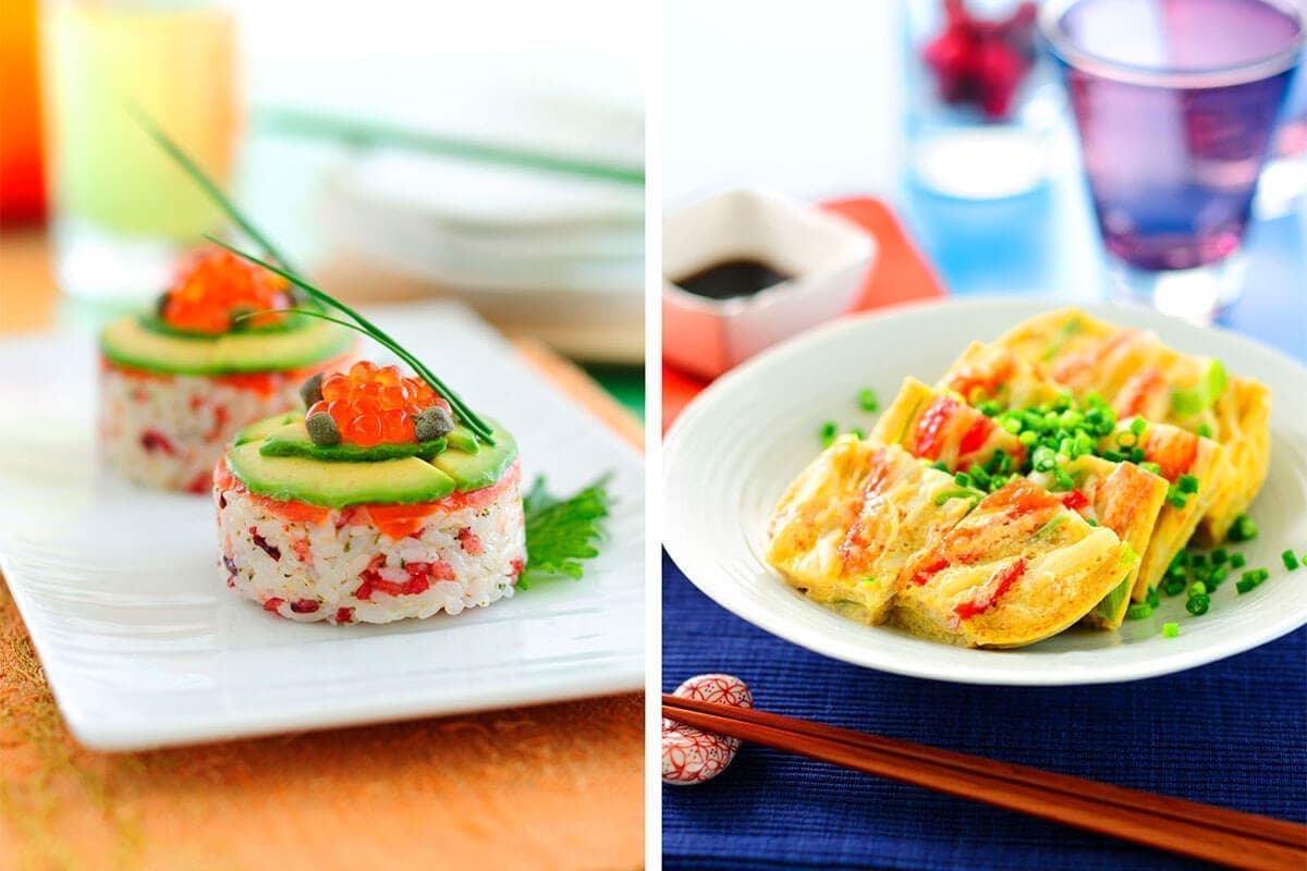 創作料理の料理写真