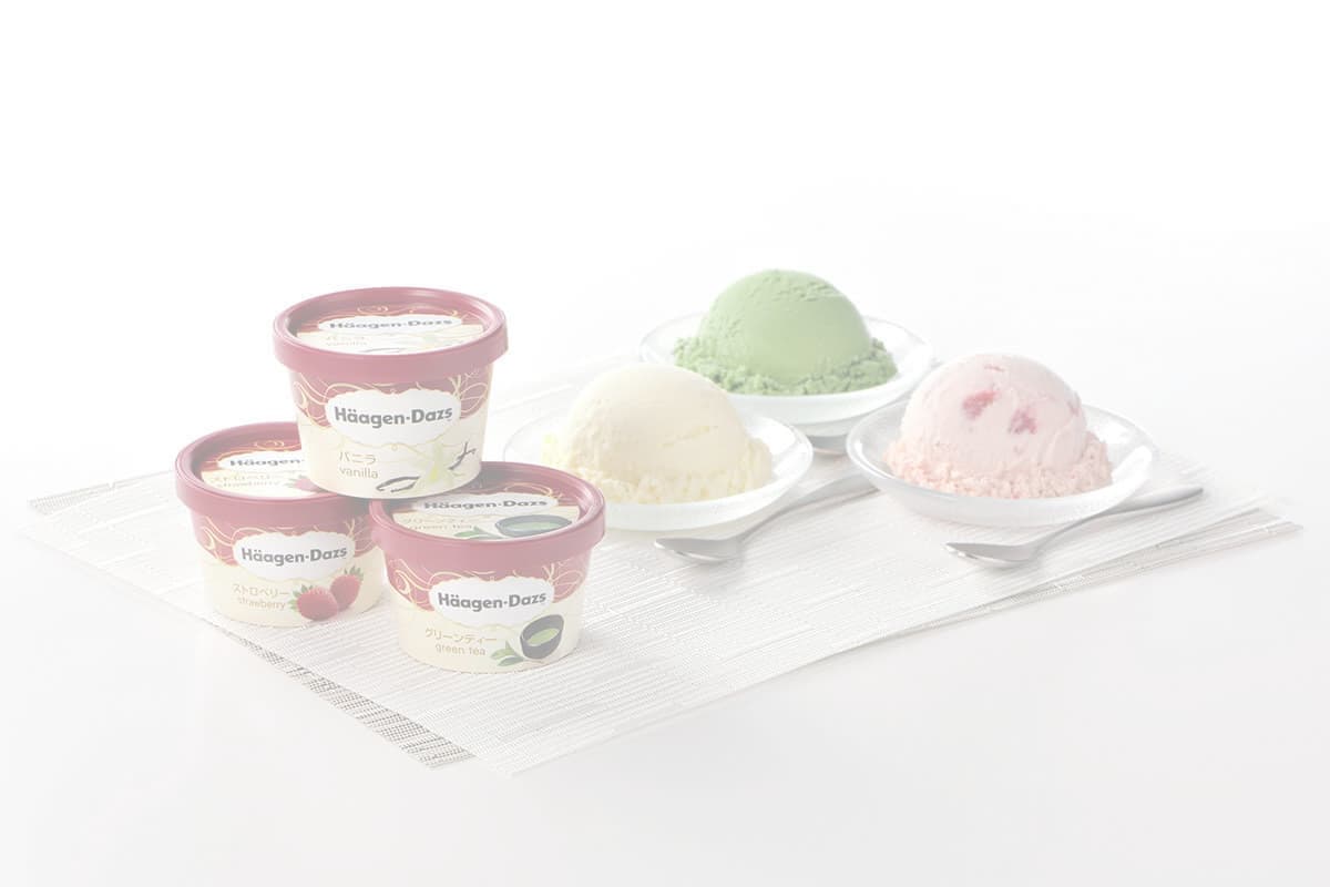 アイスクリームのイメージ写真撮影