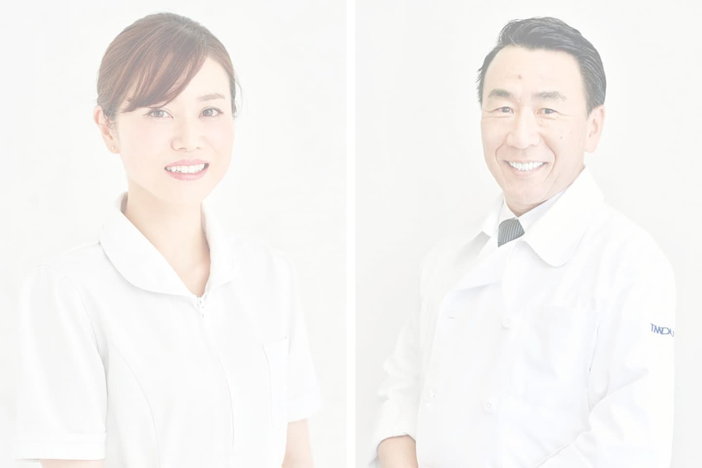 医師と看護師のプロフィール写真