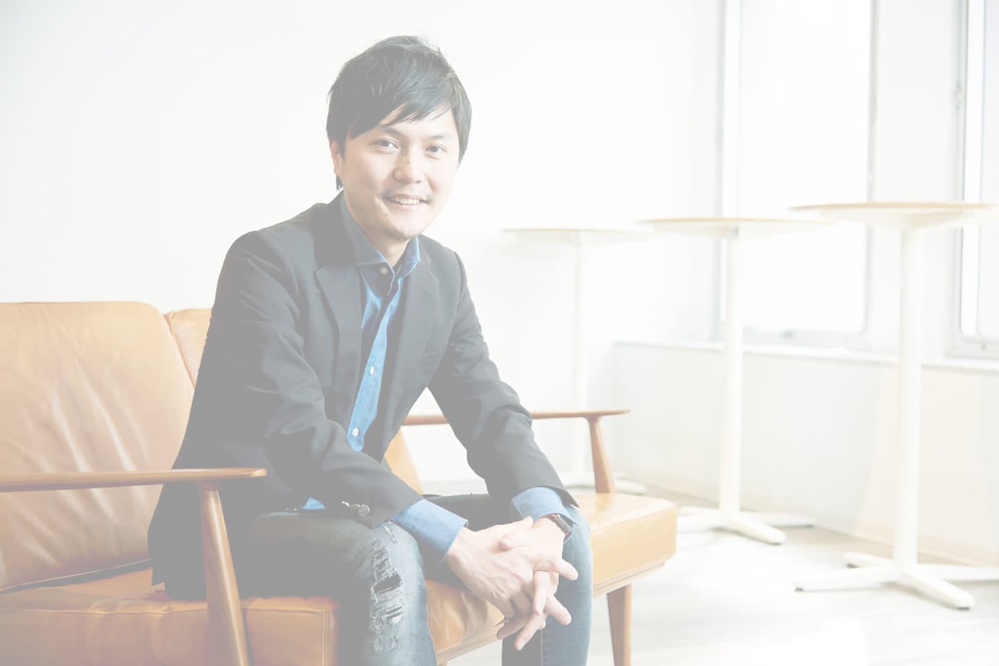 会社代表のプロフィール写真