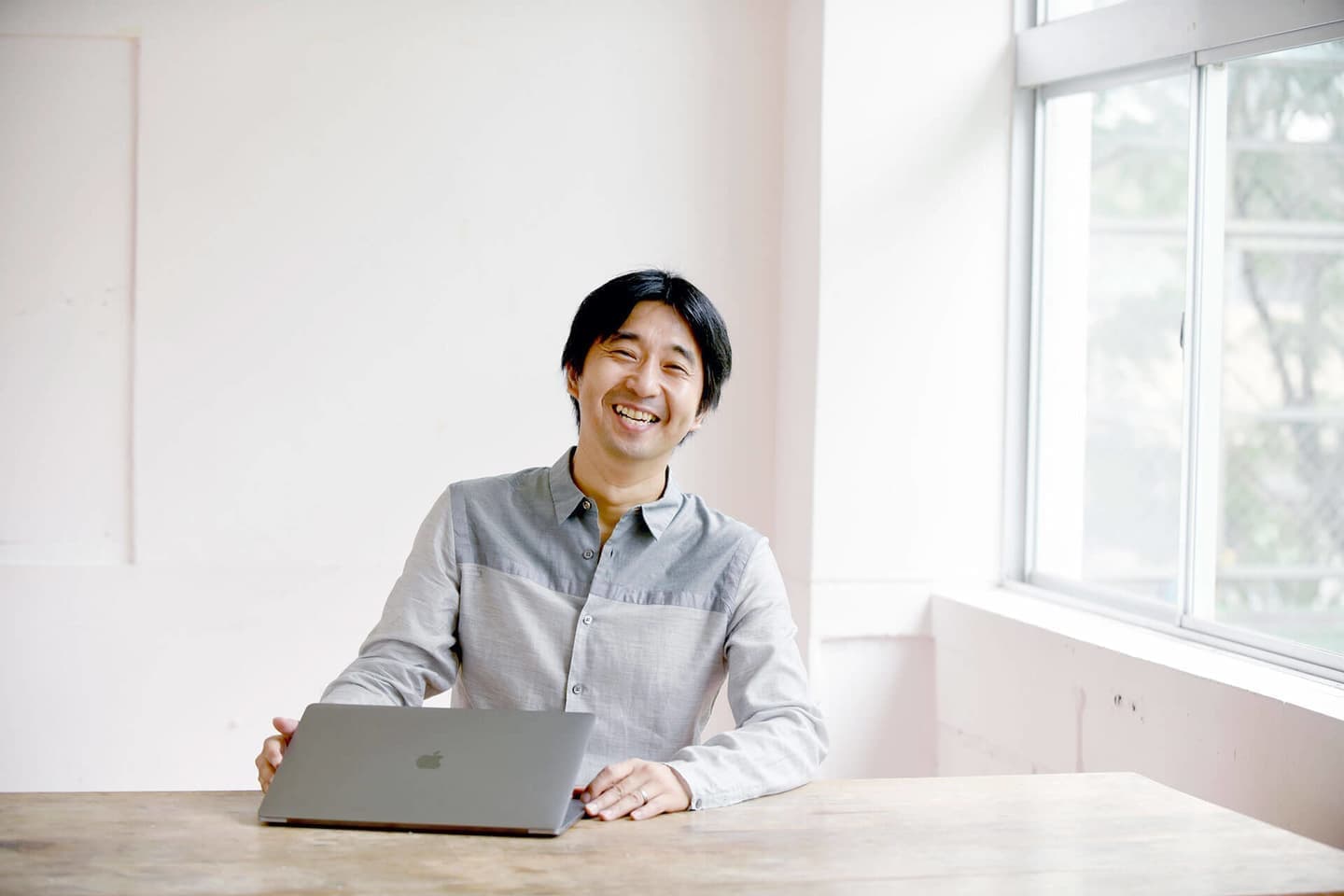 男性社員のプロフィール写真