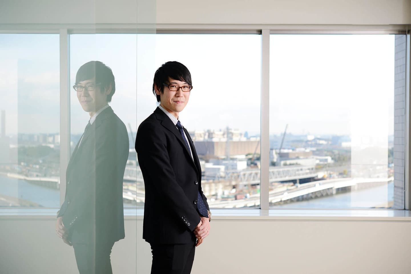 男性社員のプロフィール写真