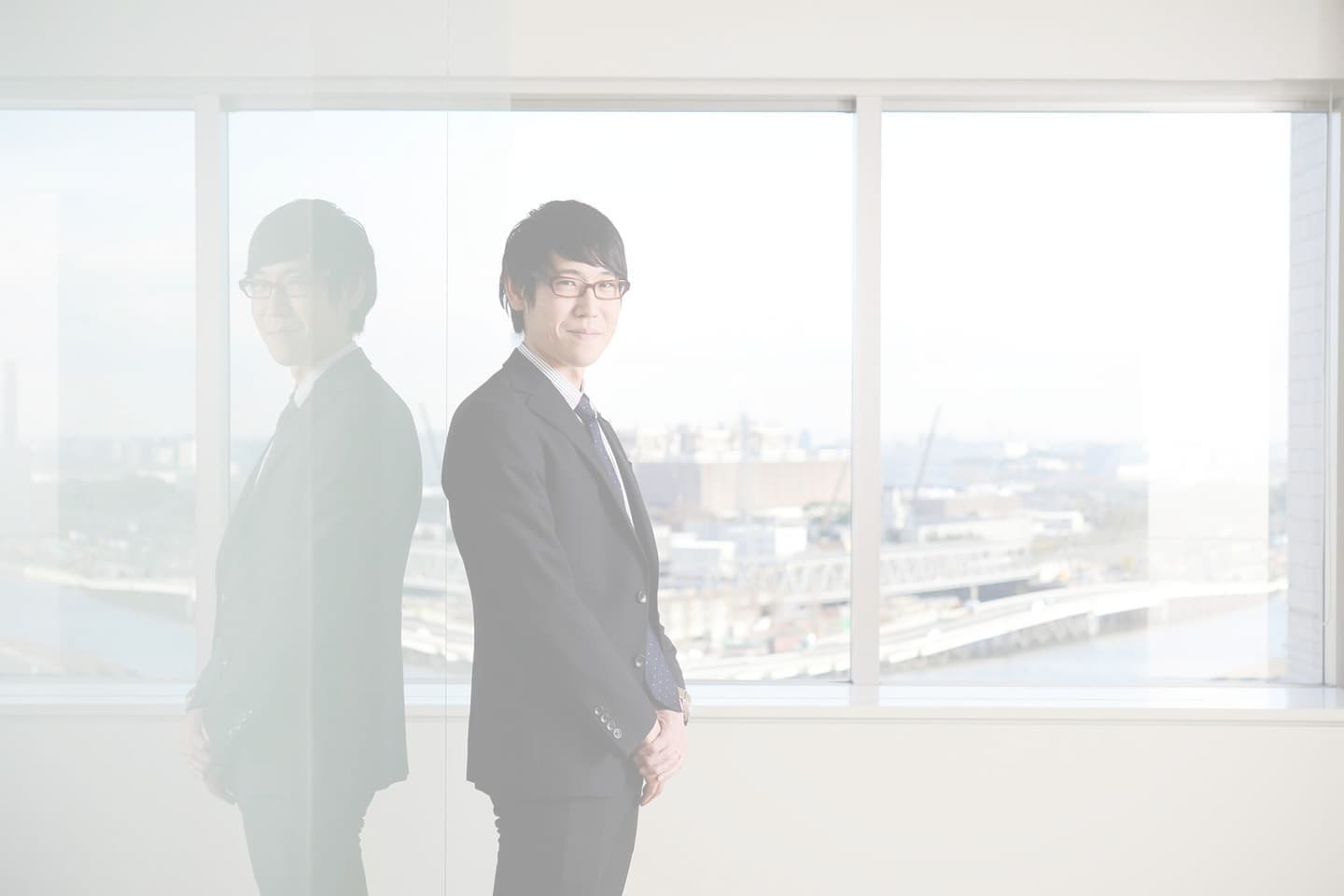 男性社員のプロフィール写真