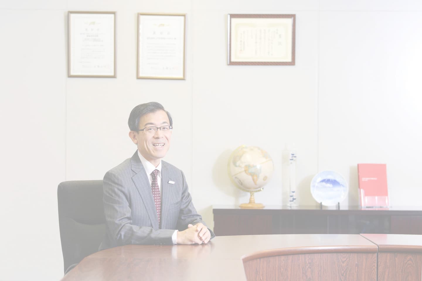 会社代表プロフィール写真