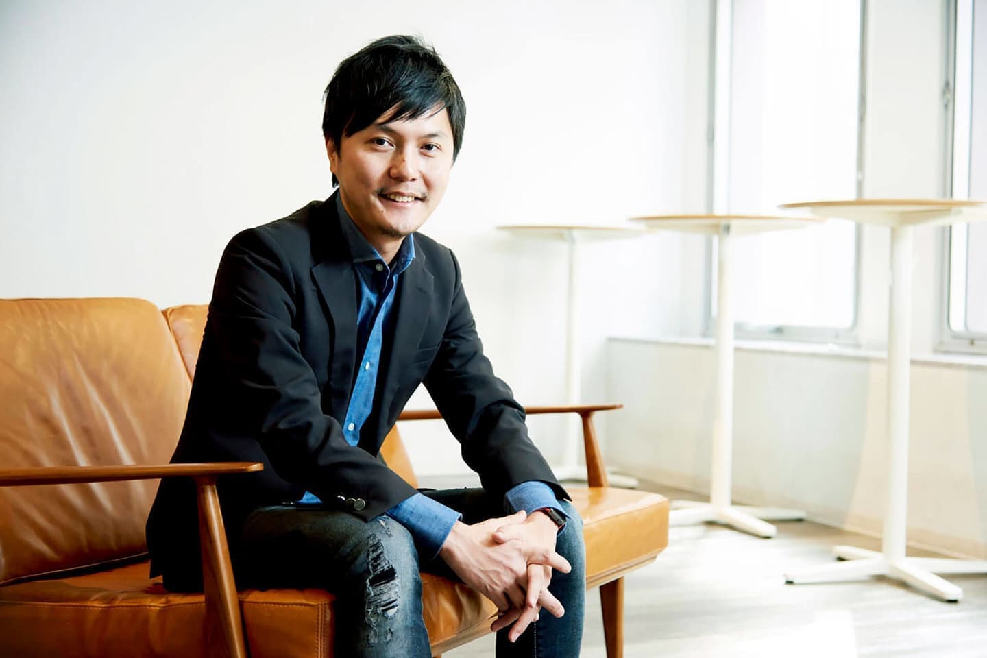 会社代表のプロフィール写真