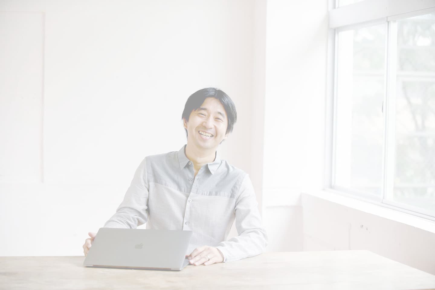 男性社員のプロフィール写真