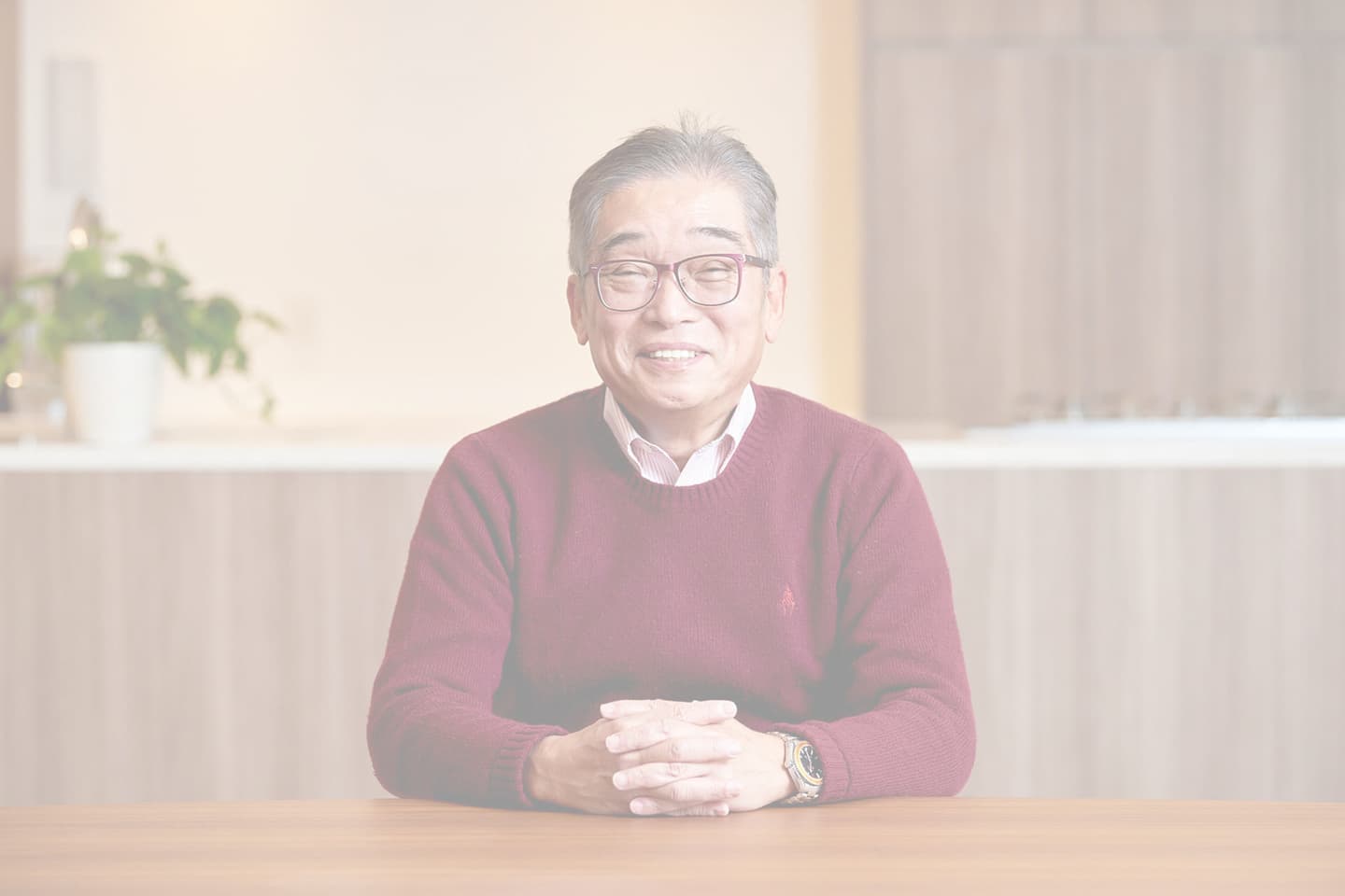 会社代表のプロフィール写真