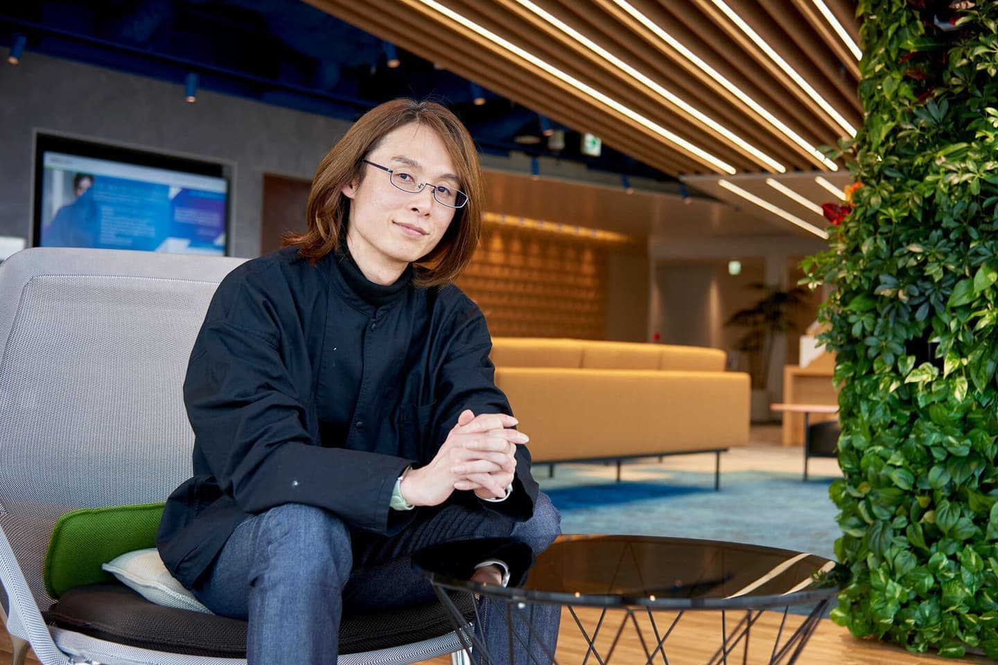 男性社員のプロフィール写真