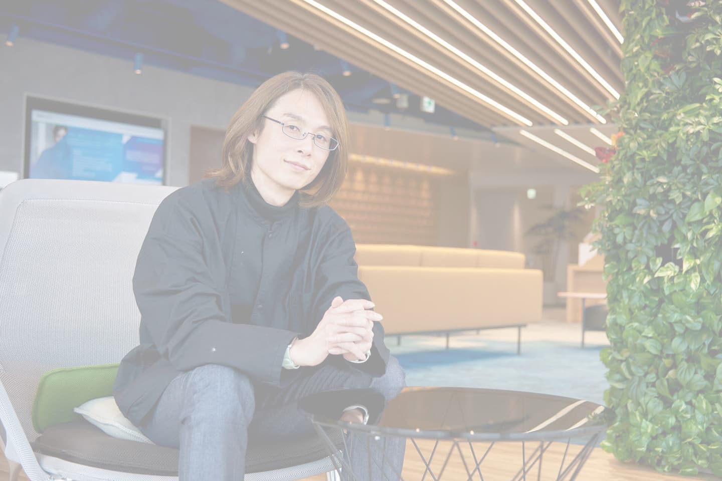 男性社員のプロフィール写真