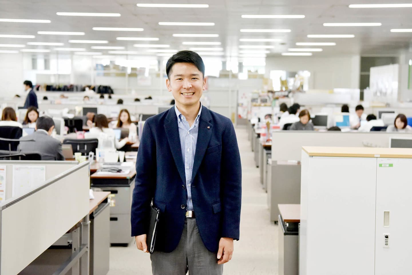 男性社員のプロフィール写真