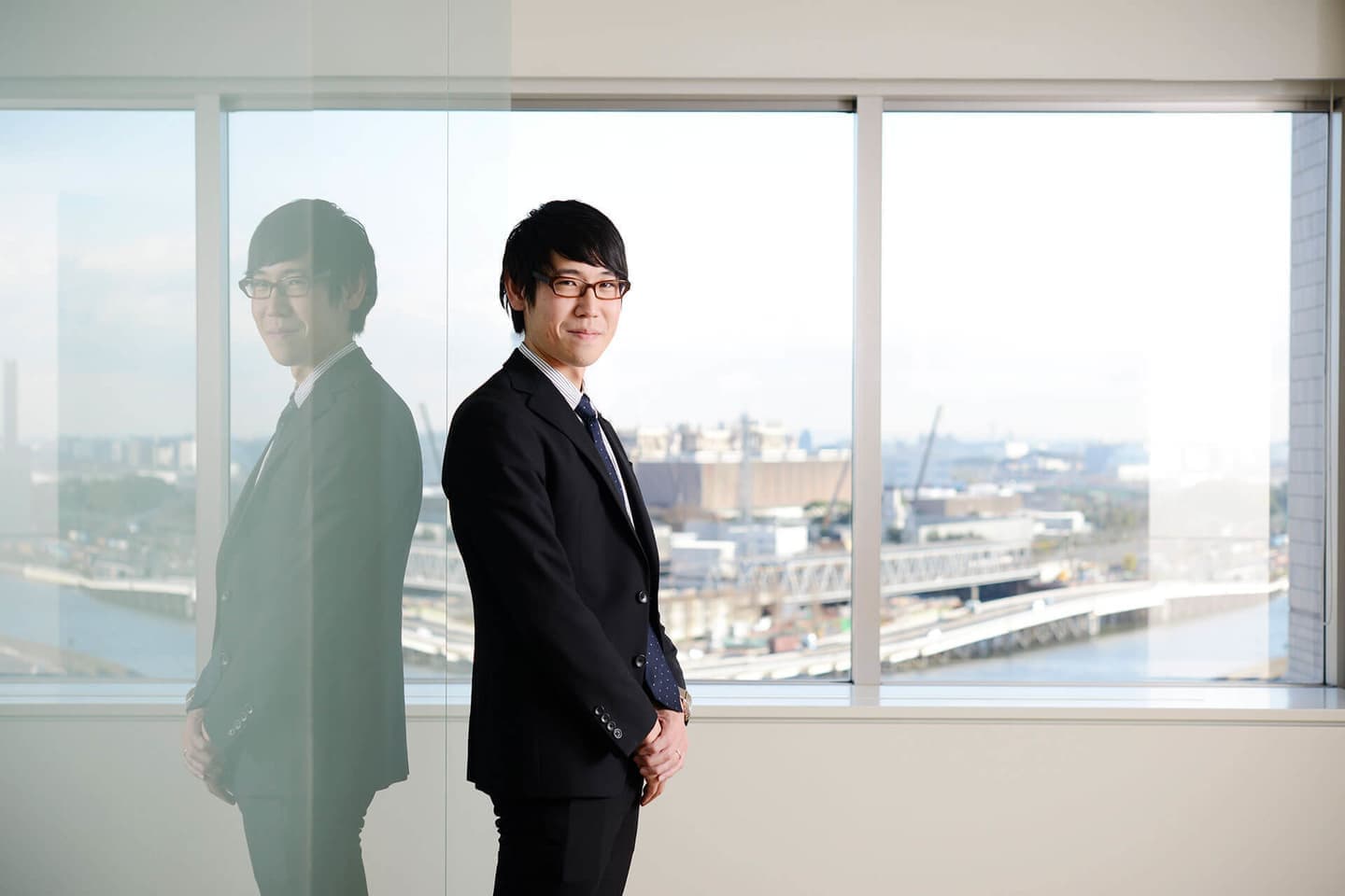 男性社員のプロフィール写真