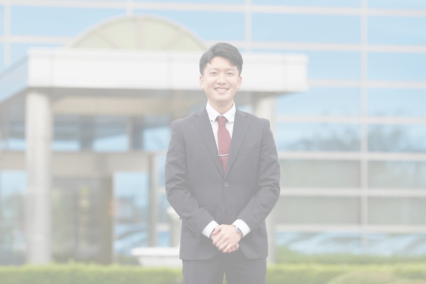 男性社員のプロフィール写真