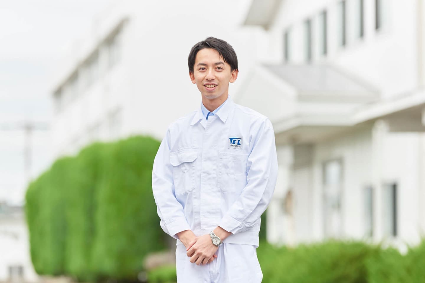 男性社員のプロフィール写真