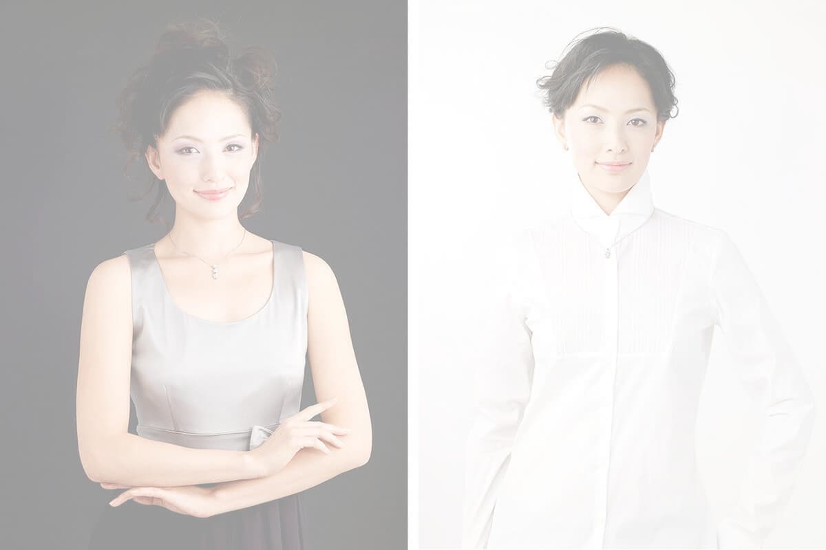 女性モデルのファッション写真撮影