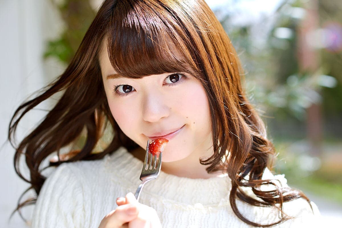 女性モデルのロケ写真撮影