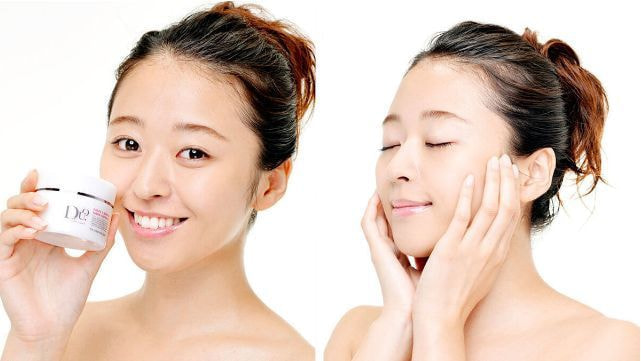 モデルの美容写真