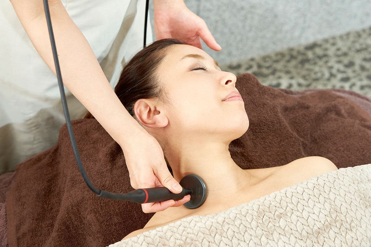 エステサロンの施術風景