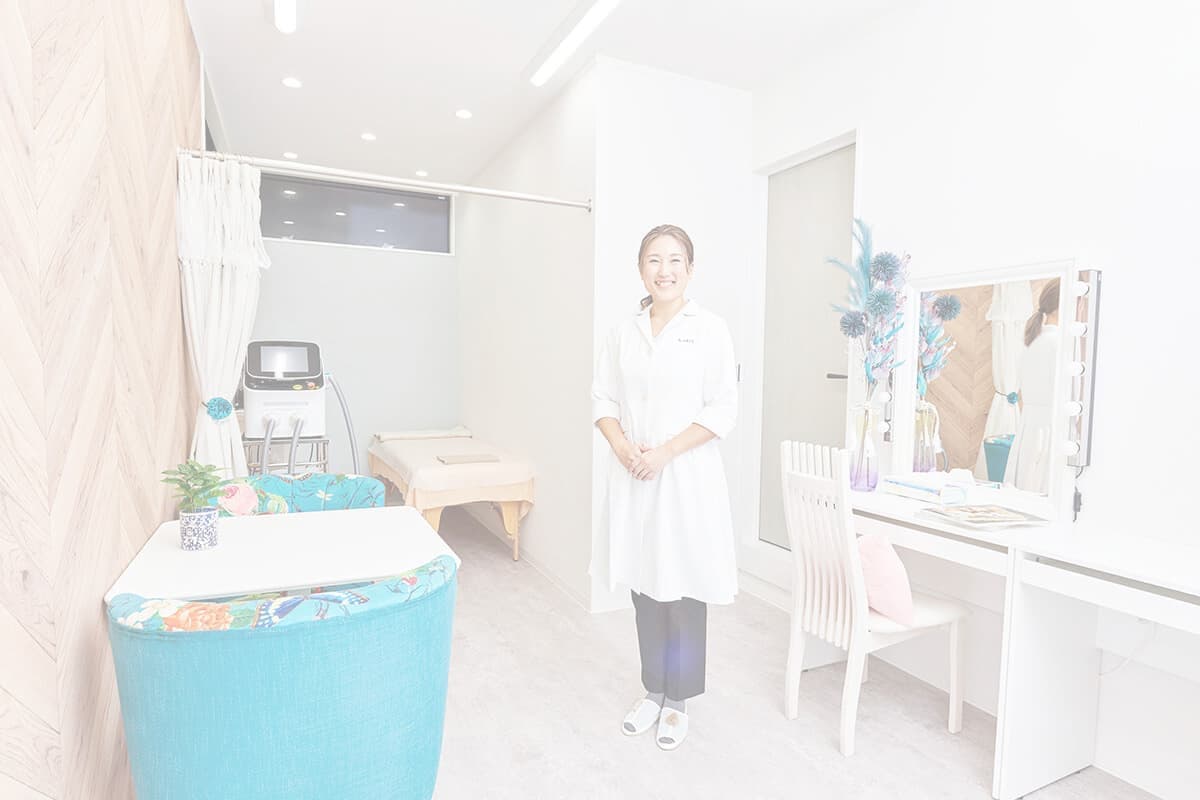 脱毛サロンのプロフィール写真