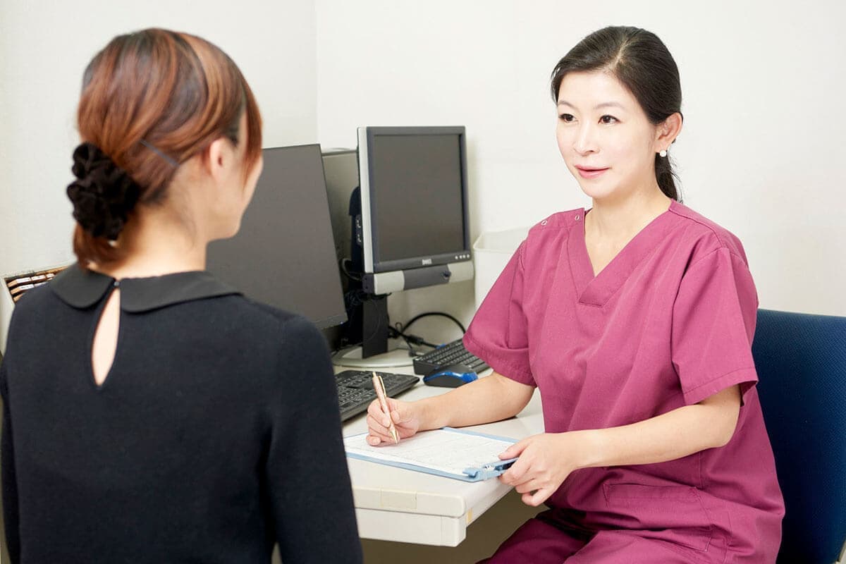 美容サロンの診察写真