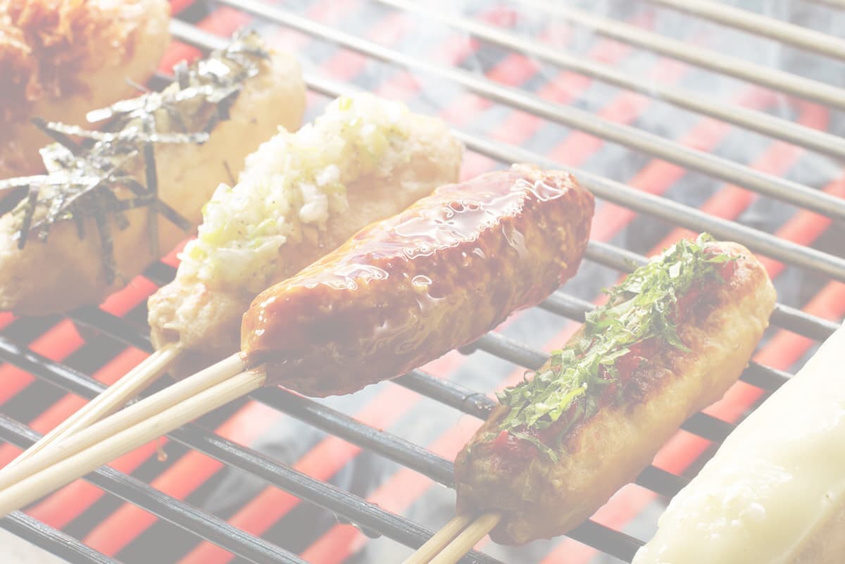 焼き鳥 シズル写真