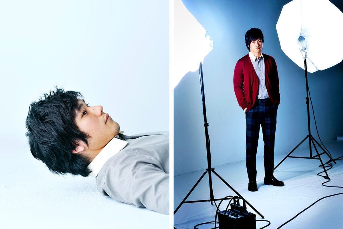 俳優のポートレート写真