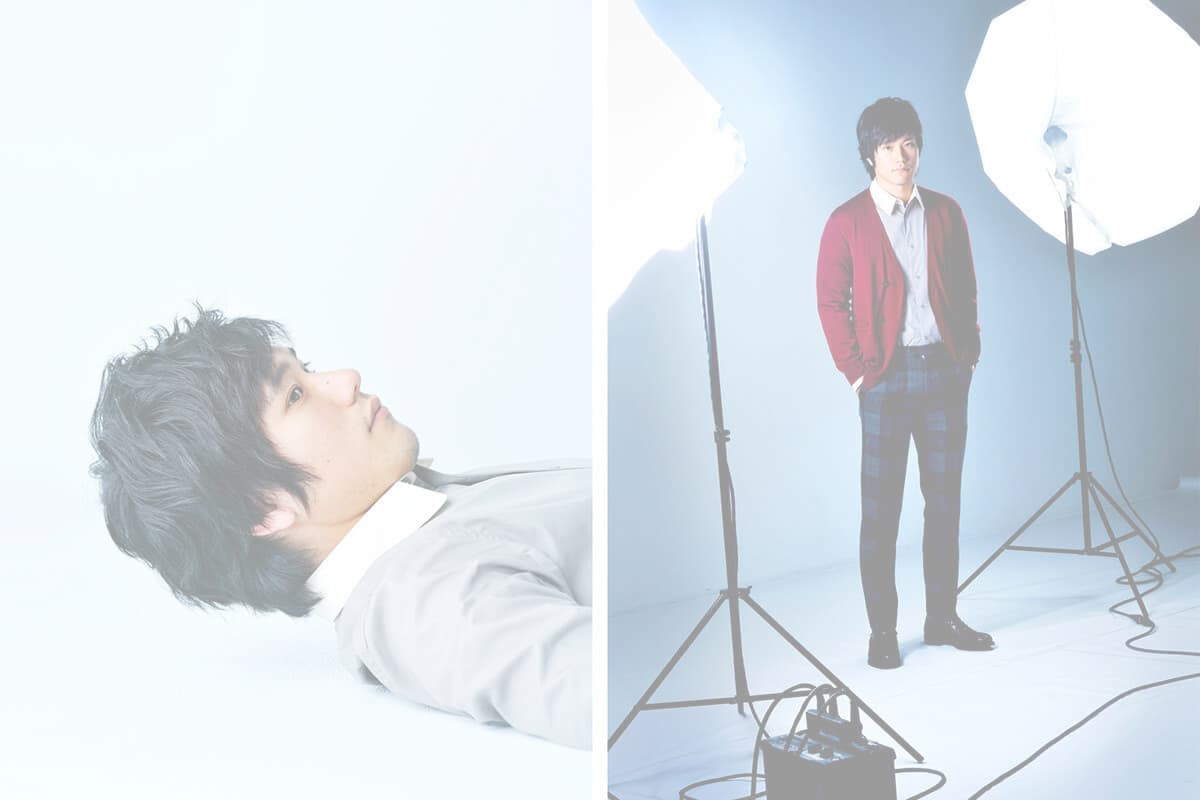 俳優のポートレート写真