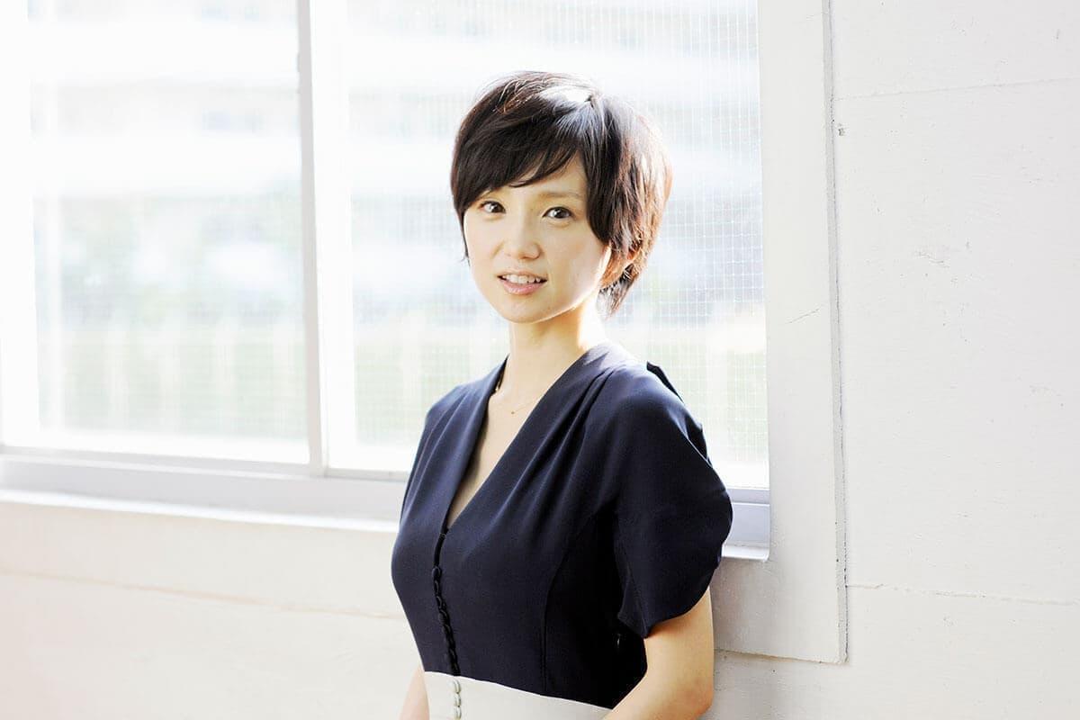 女優のポートレート写真