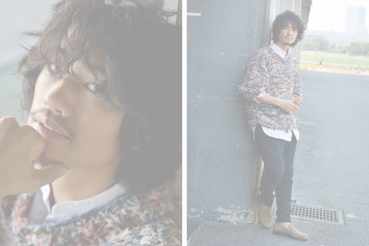 俳優のポートレート写真
