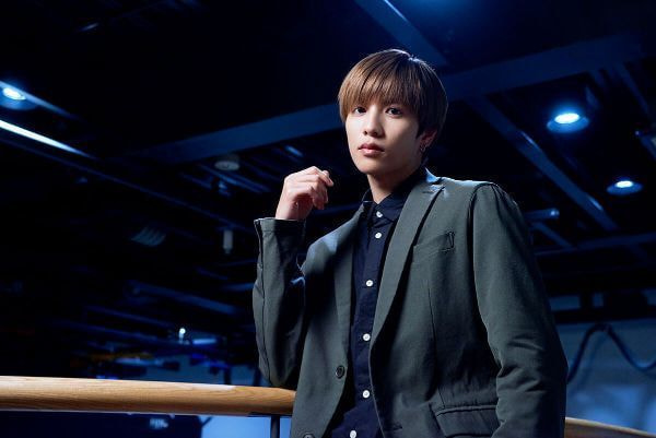 俳優のポートレート写真撮影