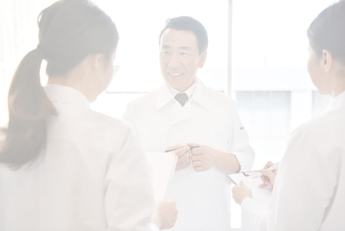 歯科医の打ち合わせ風景