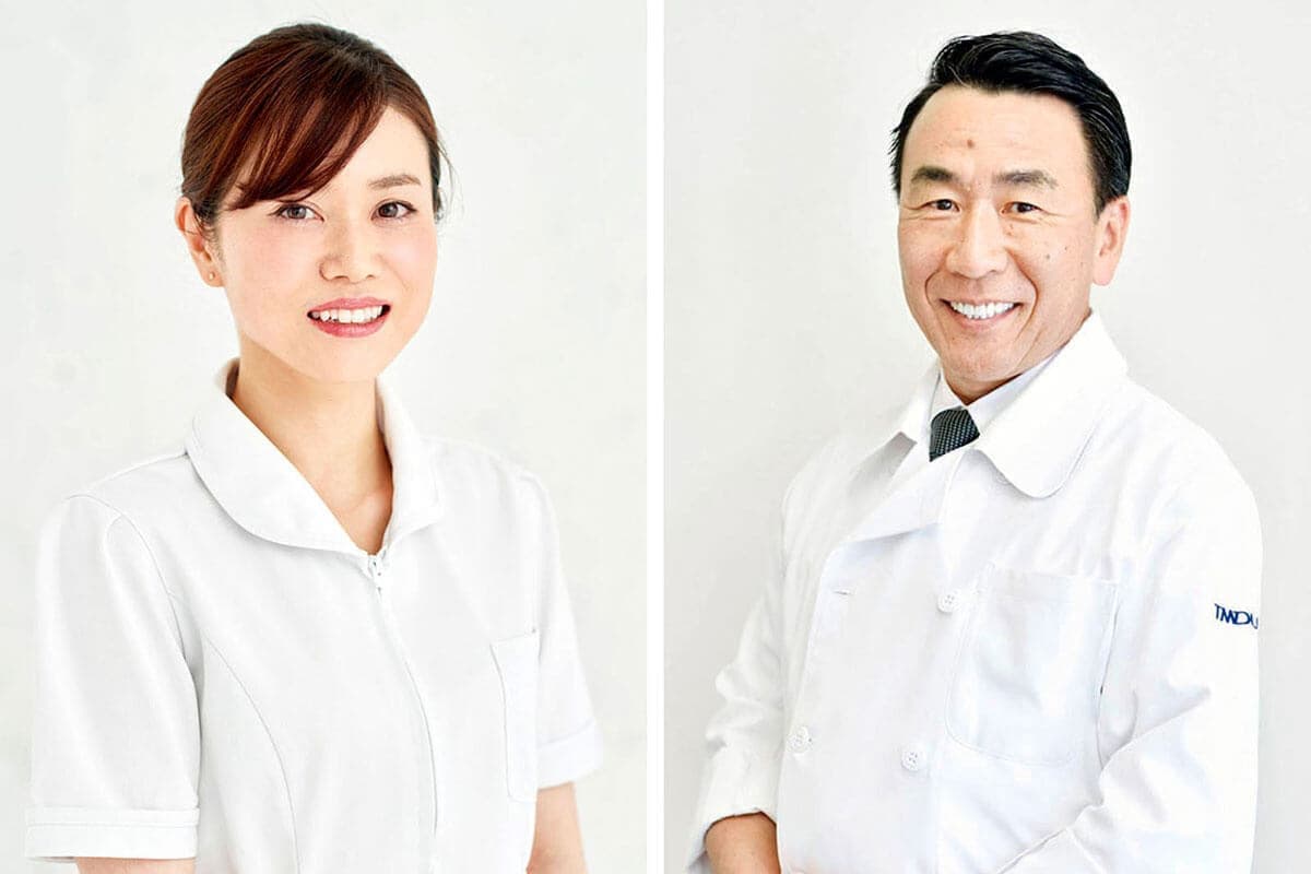 歯科医のプロフィール写真