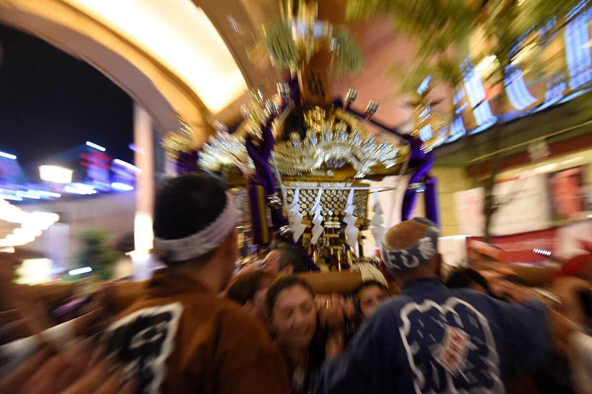 祭りのイベント写真