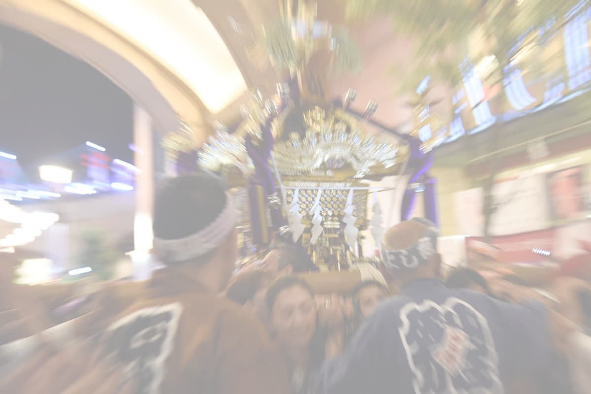 祭りのイベント写真