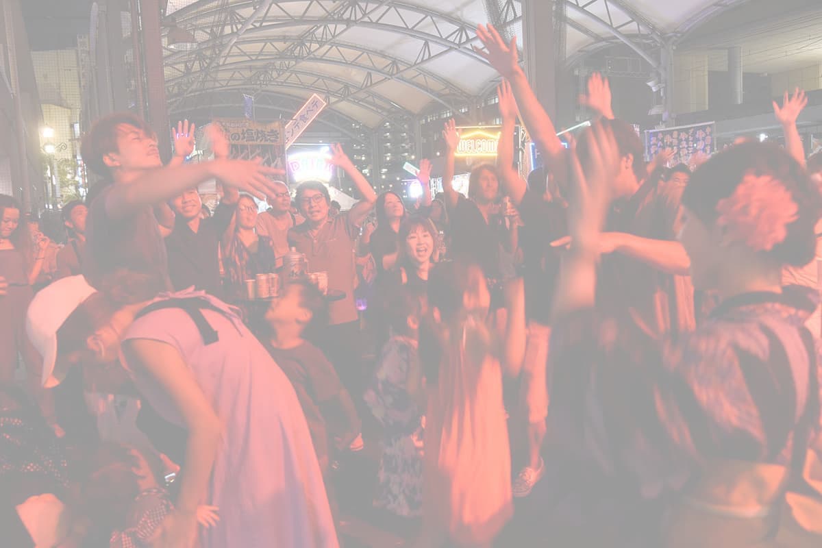 祭りのイベント写真