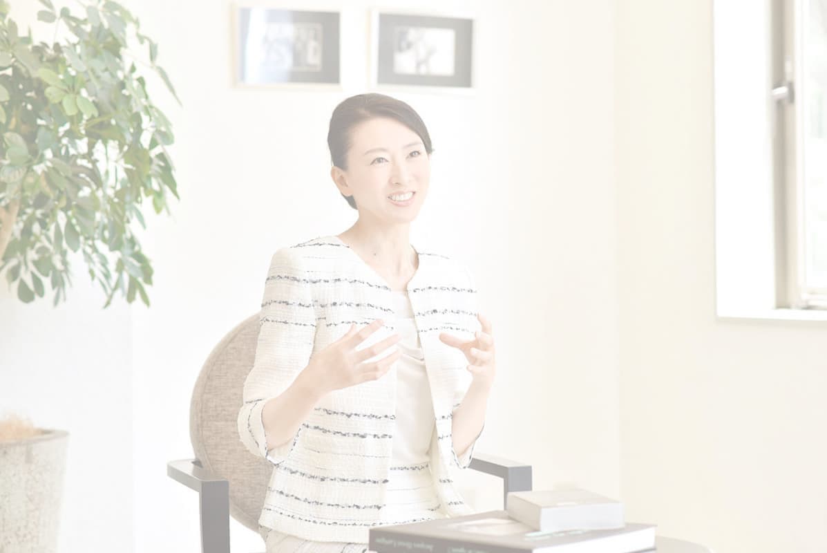 代表者のインタビュー写真