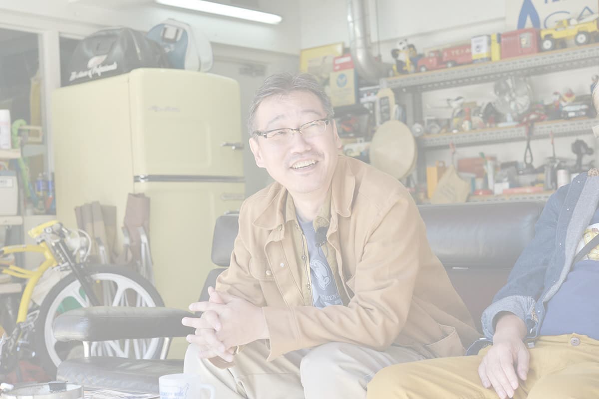 雑誌用のインタビュー写真