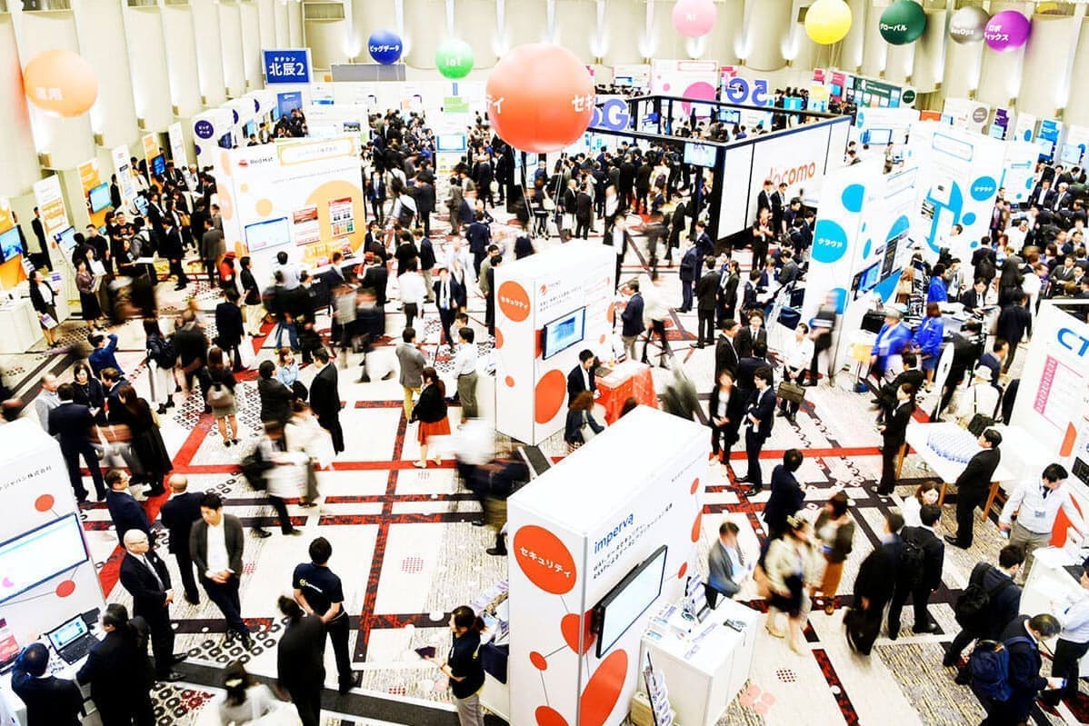 イベント会場の風景撮影