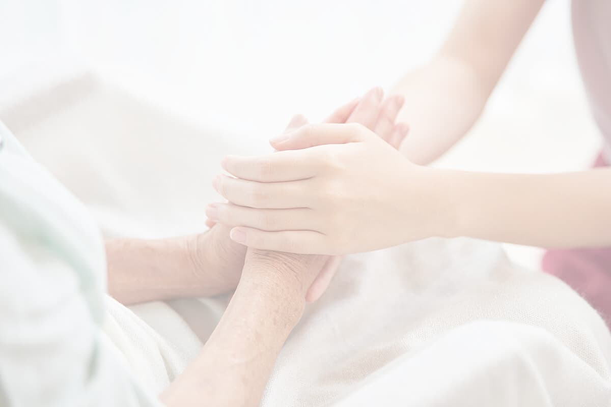 老人ホームで介護風景